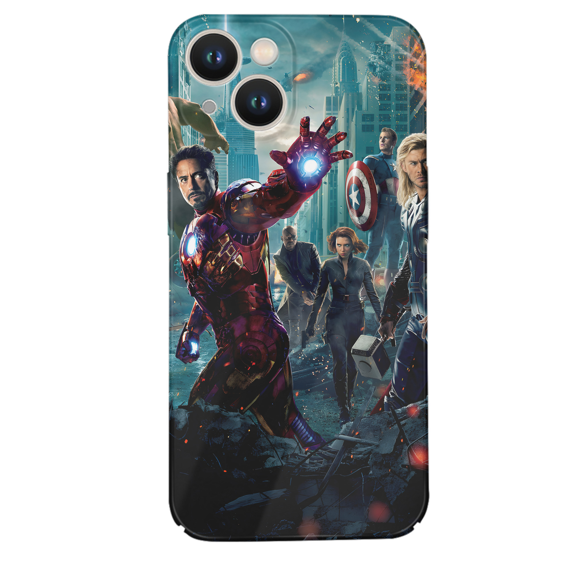 （画像用） アベンジャーズ The Avengers 【iPhone 14シリーズ対応】ハードケース
